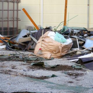解体工事の際に出るごみの処分について