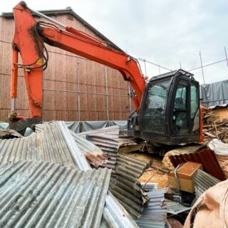 解体工事と建て替えについて