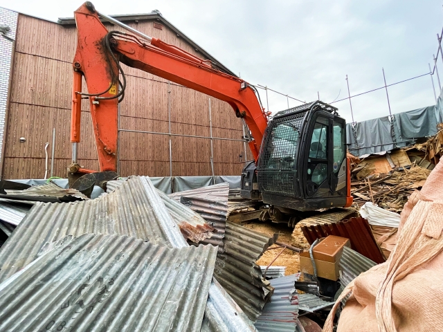 解体工事と建て替えについて