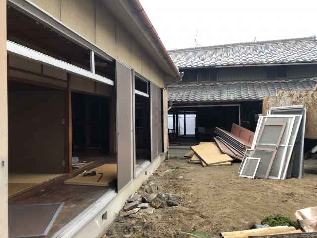 解体工事の現地調査について