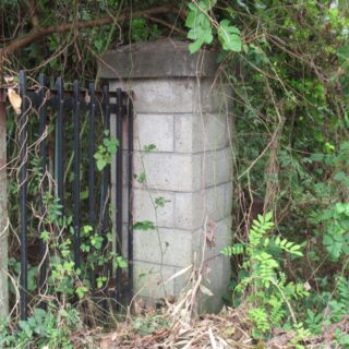 門柱の撤去について
